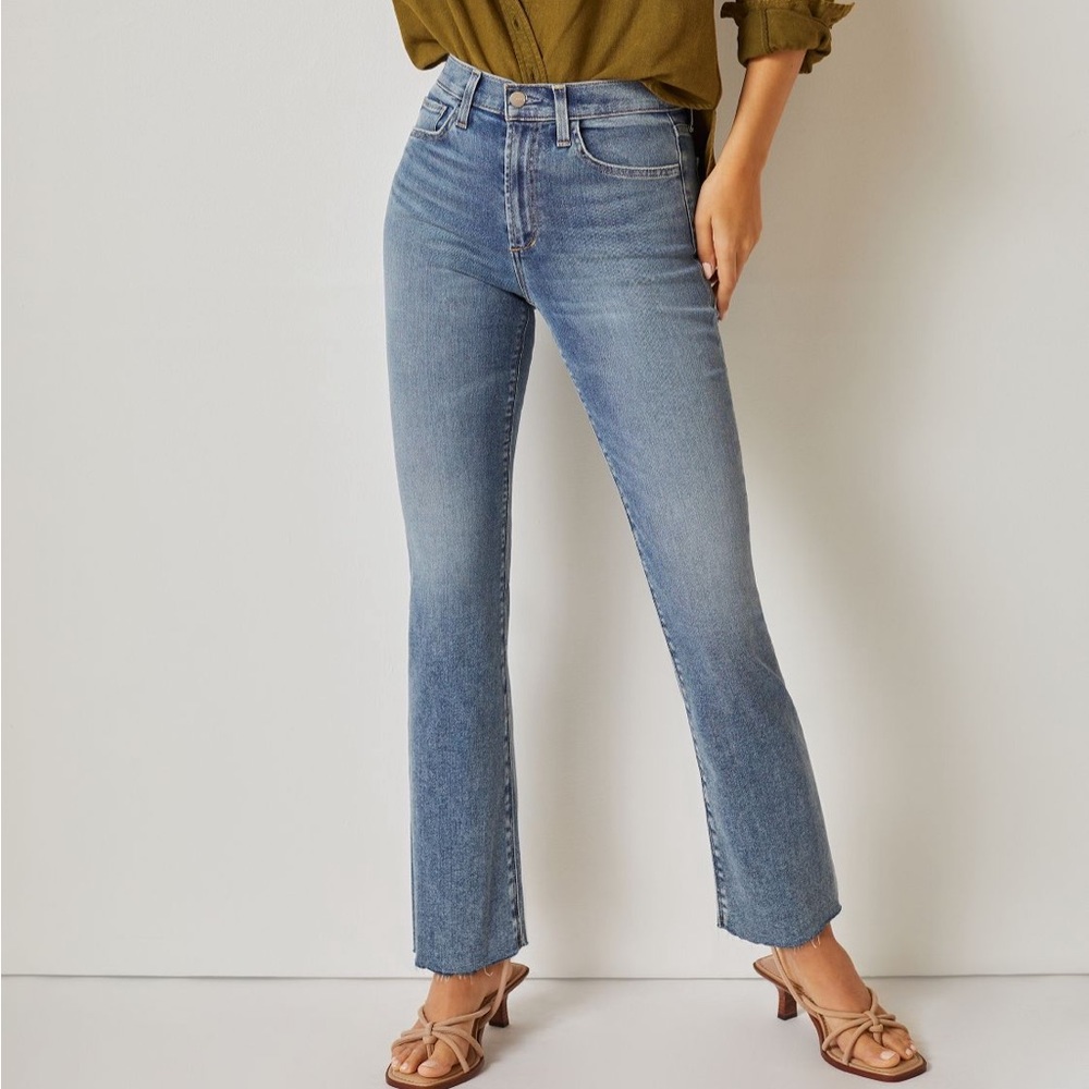 Joe’s Jeans The Callie High-Rise Raw-Hem Jeans